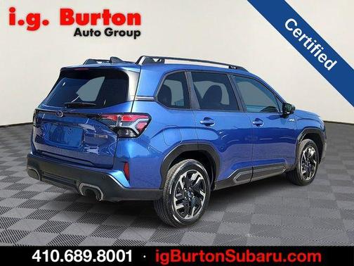 Blue Pearl 2025 Subaru Forester Hybrid Limited
