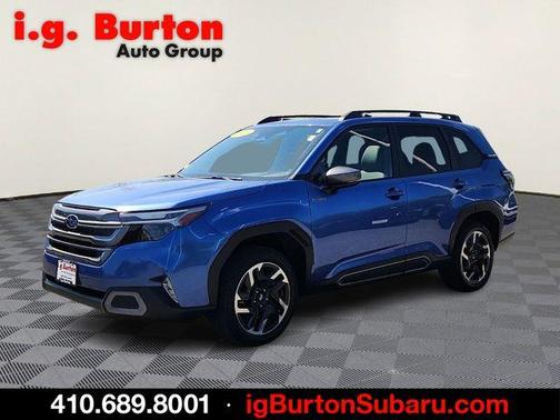 Blue Pearl 2025 Subaru Forester Hybrid Limited