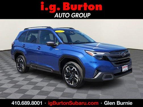 Blue Pearl 2025 Subaru Forester Hybrid Limited