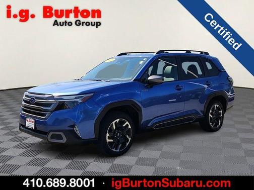 Blue Pearl 2025 Subaru Forester Hybrid Limited