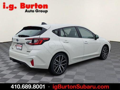 Crystal White Pearl 2026 Subaru Impreza Sport