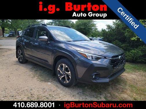 Gray Metallic 2025 Subaru Crosstrek Premium