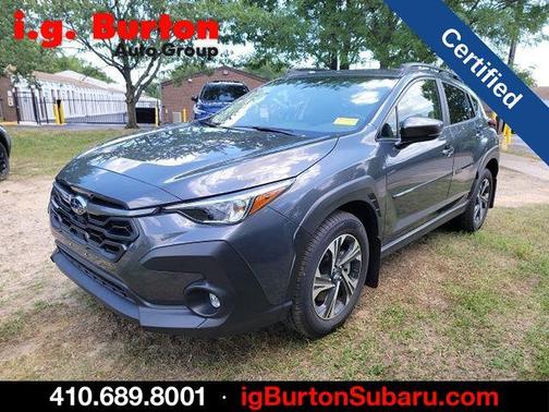Gray Metallic 2025 Subaru Crosstrek Premium