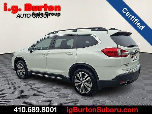 Crystal White Pearl 2022 Subaru Ascent Limited 7-Passenger
