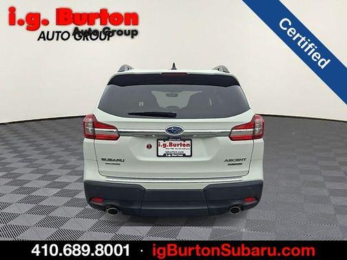 Crystal White Pearl 2022 Subaru Ascent Limited 7-Passenger