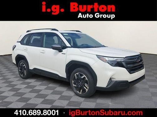 White Pearl 2026 Subaru Forester Premium