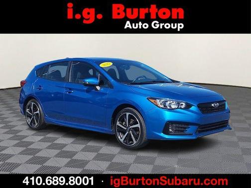 Ocean Blue Pearl 2022 Subaru Impreza Sport