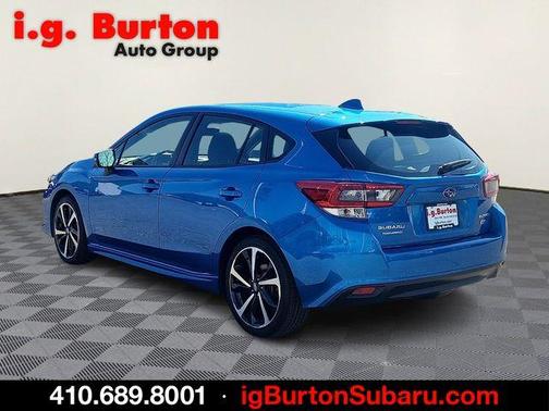 Ocean Blue Pearl 2022 Subaru Impreza Sport