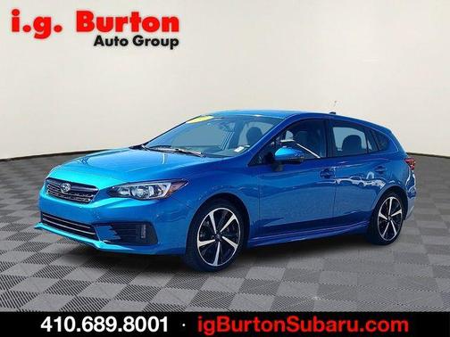 Ocean Blue Pearl 2022 Subaru Impreza Sport