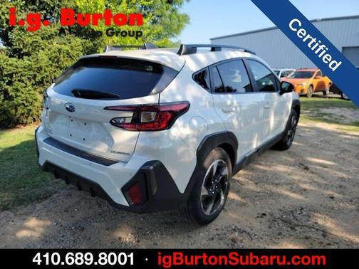 Crystal White Pearl 2025 Subaru Crosstrek Limited