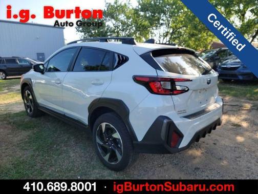 Crystal White Pearl 2025 Subaru Crosstrek Limited