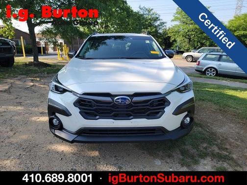 Crystal White Pearl 2025 Subaru Crosstrek Limited