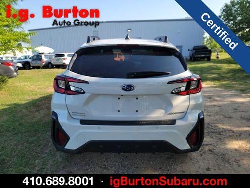Crystal White Pearl 2025 Subaru Crosstrek Limited