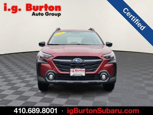 Crimson Red Pearl 2025 Subaru Outback Premium