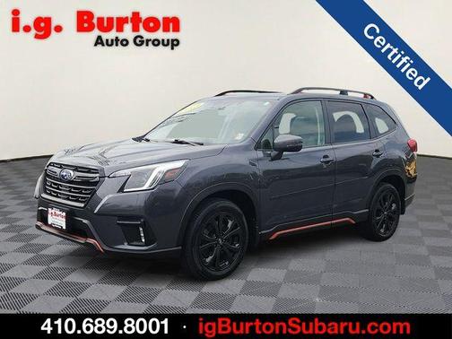 Magnetite Gray Metallic 2023 Subaru Forester Sport
