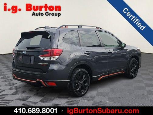 Magnetite Gray Metallic 2023 Subaru Forester Sport