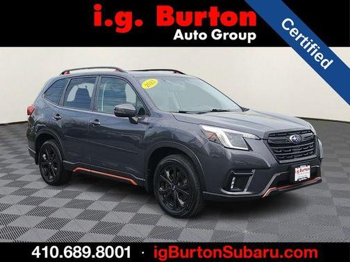 Magnetite Gray Metallic 2023 Subaru Forester Sport