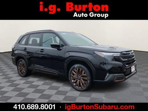 Crystal Black Silica 2026 Subaru Forester Sport