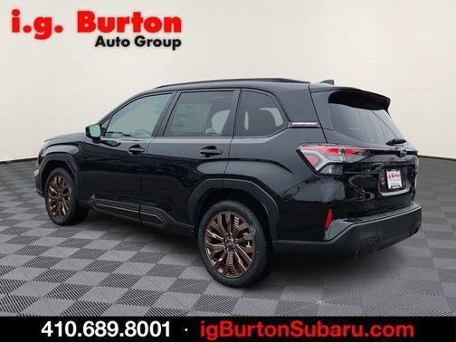 Crystal Black Silica 2026 Subaru Forester Sport