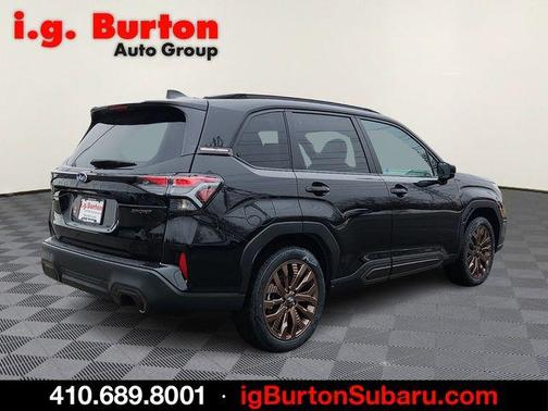 Crystal Black Silica 2026 Subaru Forester Sport