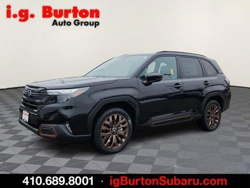 Crystal Black Silica 2026 Subaru Forester Sport