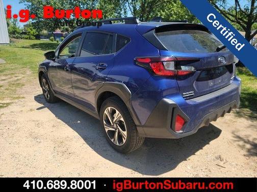 Sapphire Blue Pearl 2024 Subaru Crosstrek Premium