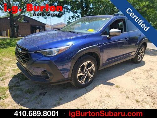 Sapphire Blue Pearl 2024 Subaru Crosstrek Premium