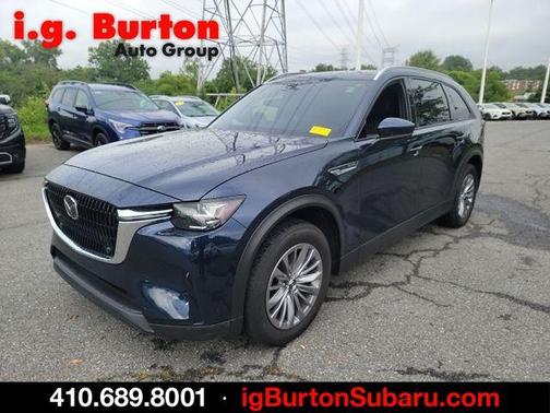 Crystal Blue 2025 Mazda CX-90 3.3 Turbo Preferred Package