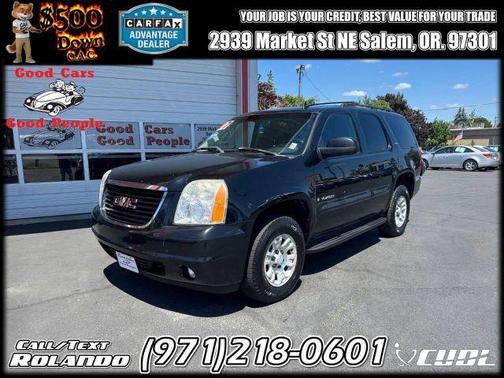 Onyx Black 2007 GMC Yukon SLT