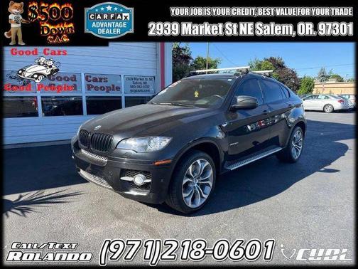Black Sapphire Metallic 2012 BMW X6 xDrive50i