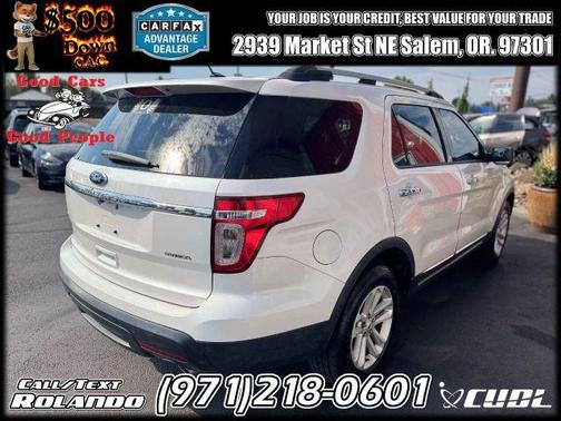 Oxford White 2015 Ford Explorer XLT