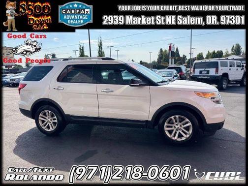 Oxford White 2015 Ford Explorer XLT