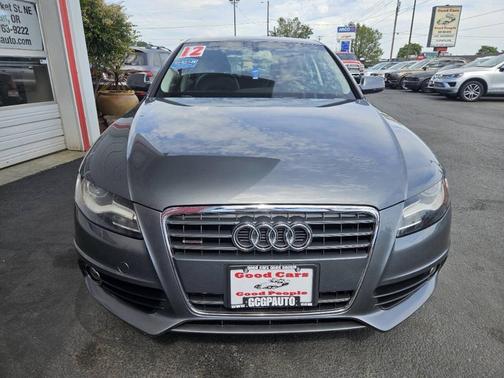 Monsoon Gray Metallic 2012 Audi A4 2.0T Premium Plus quattro