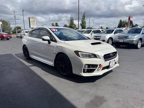 Crystal White Pearl 2017 Subaru WRX STI Limited