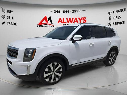 White 2021 Kia Telluride EX