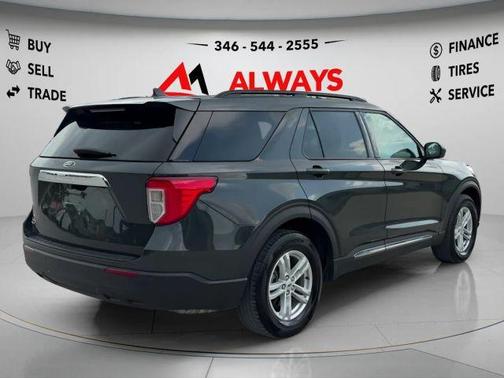 Green 2023 Ford Explorer XLT