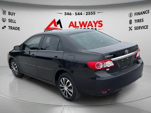 Black 2013 Toyota Corolla LE