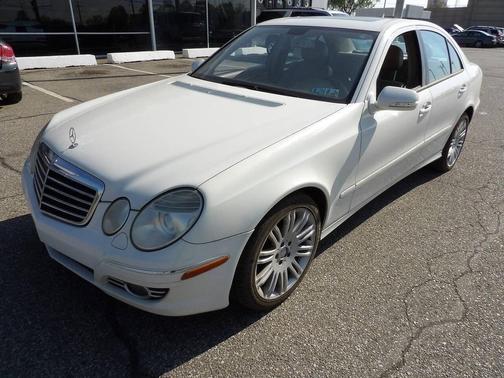 Arctic White 2007 Mercedes-Benz E-Class 4MATIC