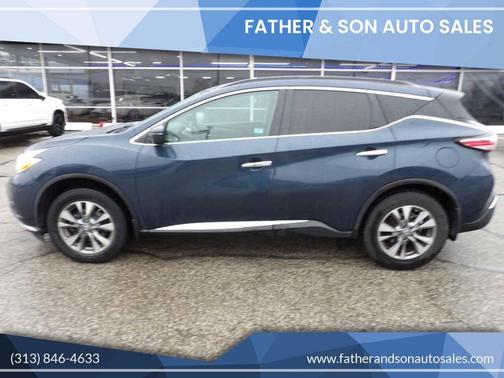 Arctic Blue Metallic 2016 Nissan Murano SV