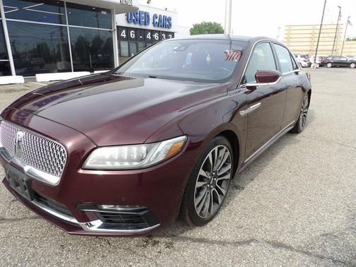 Burgundy Velvet Tinted Clearcoat 2019 Lincoln Continental Reserve AWD 4dr Sedan