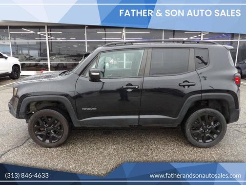 Carbon Black Metallic 2016 Jeep Renegade Justice