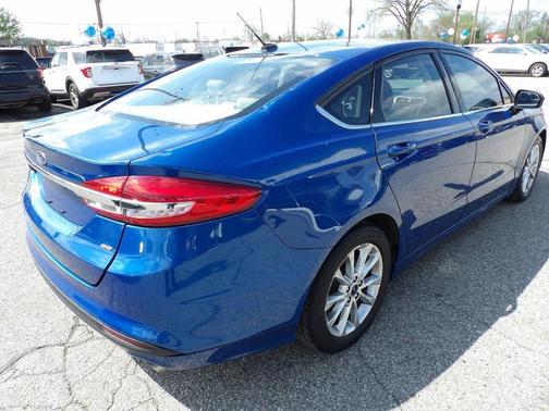 Lightning Blue 2017 Ford Fusion SE