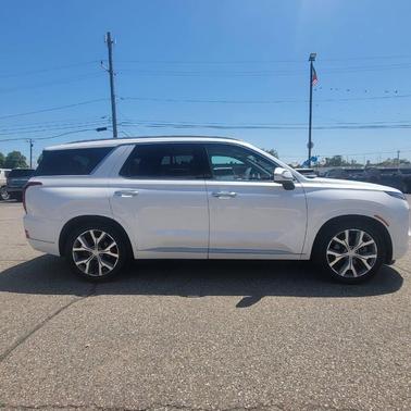 Hyper White 2021 Hyundai PALISADE Limited