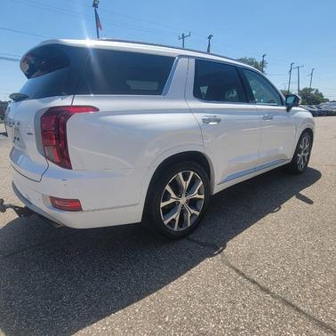 Hyper White 2021 Hyundai PALISADE Limited