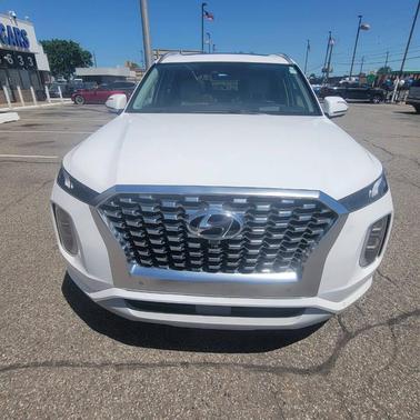 Hyper White 2021 Hyundai PALISADE Limited