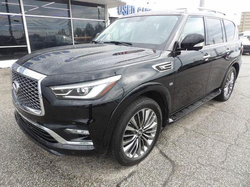 Black Obsidian 2019 INFINITI QX80 Luxe