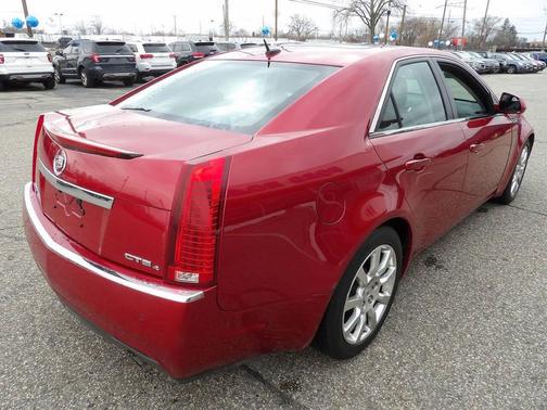 Crystal Red Tintcoat 2008 Cadillac CTS Base