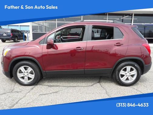 Crimson Metallic 2016 Chevrolet Trax LT