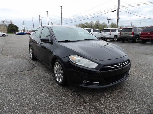 Pitch Black Clearcoat 2014 Dodge Dart Limited