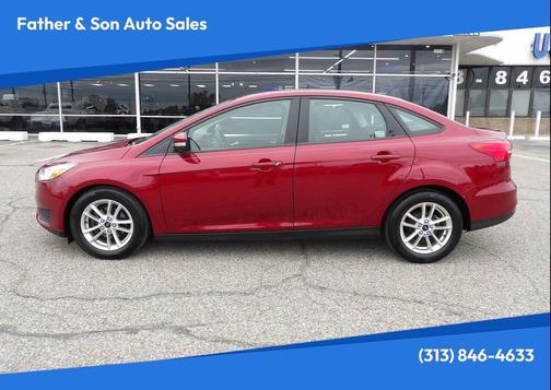 Ruby Red Metallic Tinted Clearcoat 2015 Ford Focus SE